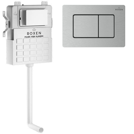 Комплект 3 в 1 RoxenBath Attach 968400 (состоит из: 710215, Steel 420280S)