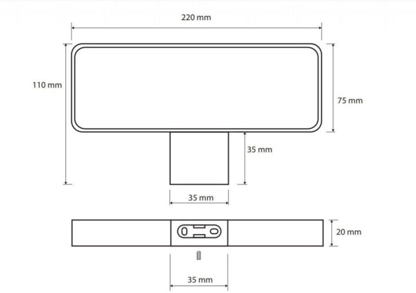 Держатель для полотенец Bemeta Nero 135004060