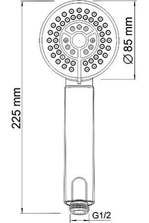 Смеситель для ванны WasserKRAFT Weser 7802L