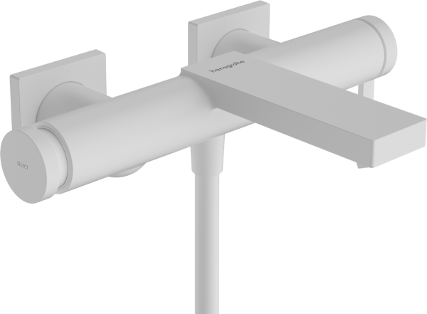 Смеситель для ванны Hansgrohe Tecturis E 73420700 белый матовый 73420700