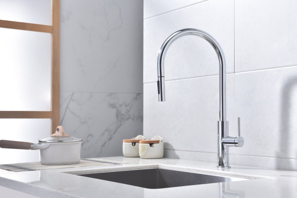 Смеситель для кухни SENSO, хром, Se215180-CR, Paulmark