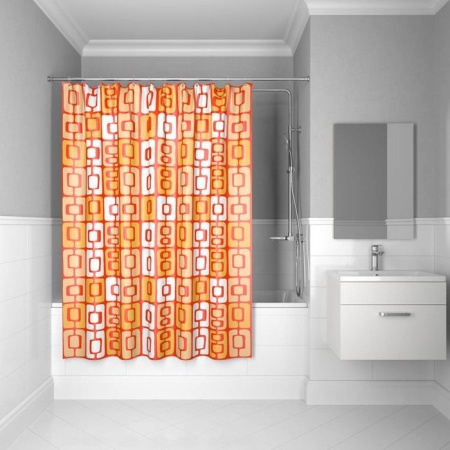 Штора для ванной комнаты IDDIS Orange Toffee 200х240 см orange toffee 280P24RI11