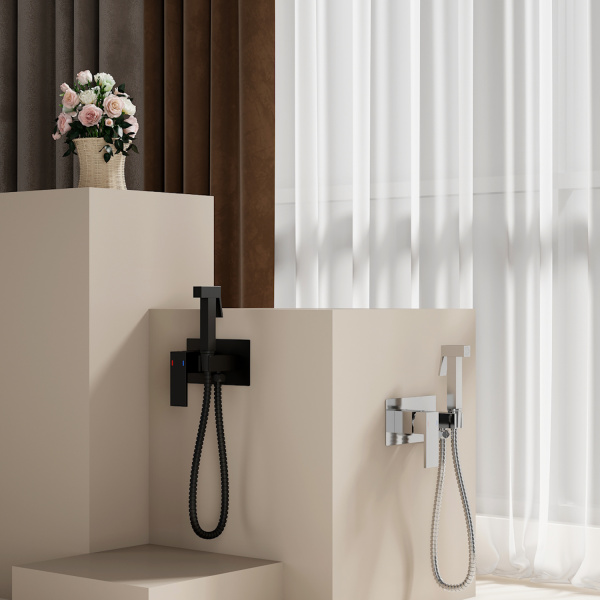 Гигиенический душ со смесителем Splenka S97.52, хром