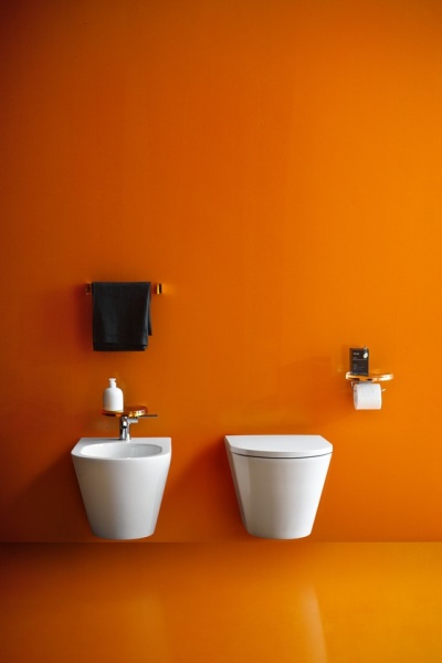 Биде Kartell by laufen 37х54,5 см, с покрытием lcc, подвесное, без крышки 8.3033.1.400.302.1