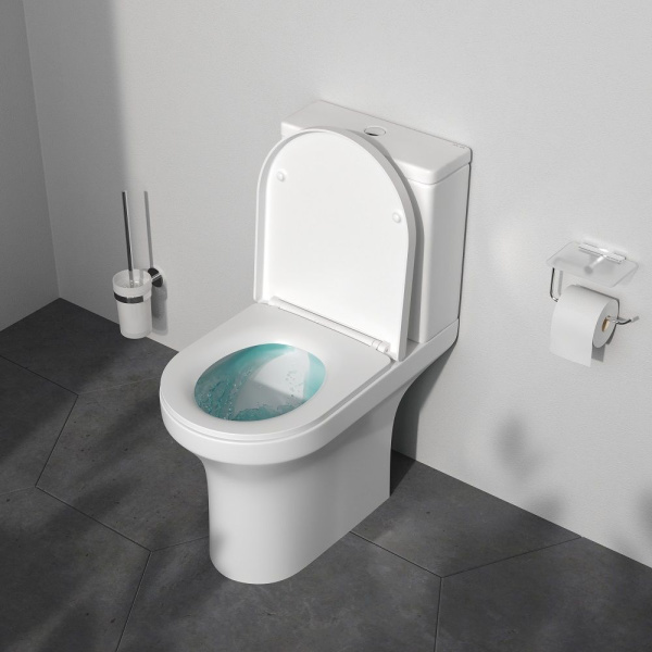 C85A8601SC X-joy Унитаз-компакт AM.PM без ободка с сиденьем микролифт