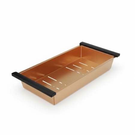 Кухонная мойка RoxenBath Simple 50 PVD бронза (текстурное покрытие)