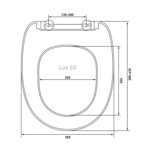 Сиденье BERGES Lux SO