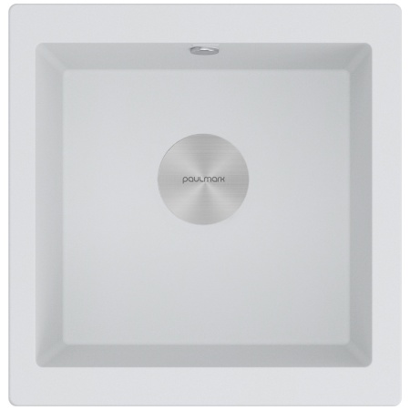 Мойка GERA 50, IT-GRANIT, PM104546-WH, белый, 445х460, подст. мон. Paulmark