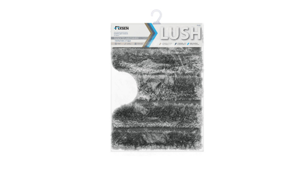 Коврик для туалета Fixsen Lush, 1-ый (50х40см), FX-9001U