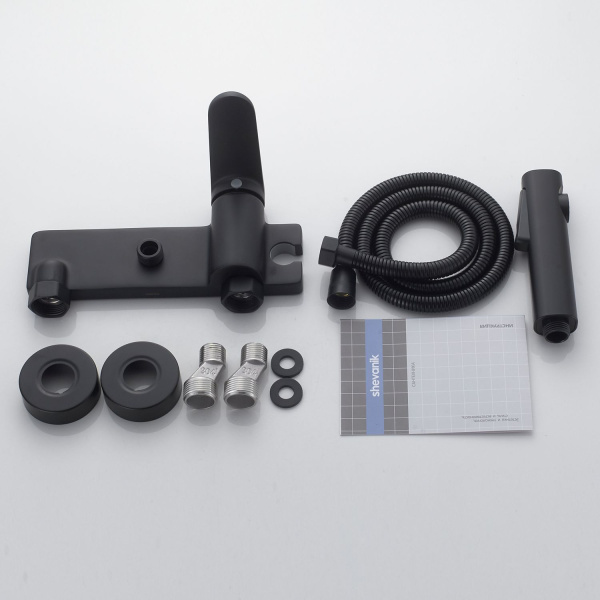 Гигиенический душ со смесителем Shevanik S8505-1, хром