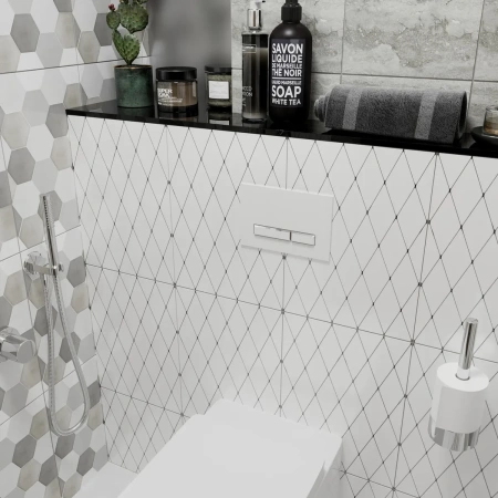 Комплект для подвесного унитаза 5 в 1 Lavinia Boho Relfix 77020050