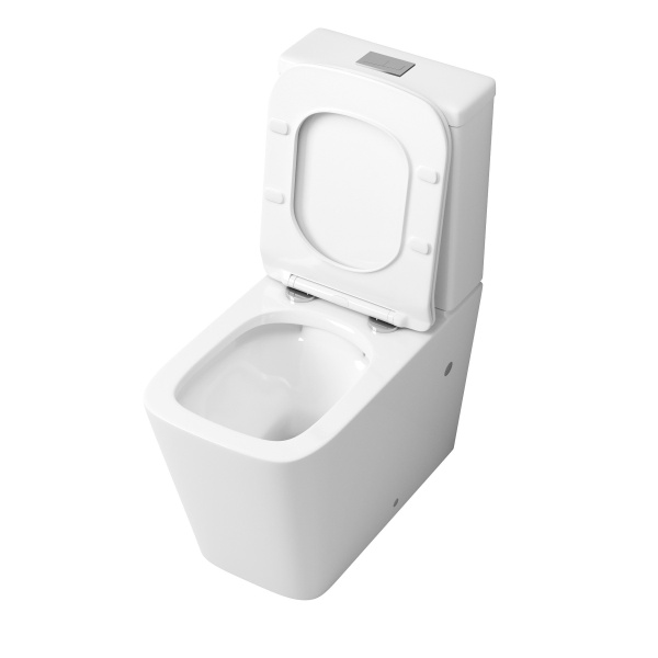 Унитаз Grossman GR-4445S (640х360х830) напольный с тонкой крышкой