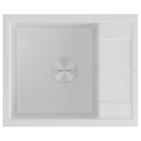 Мойка FLUGEN 50-600, IT-GRANIT, PM216050-WH, белый, 600х500 мм, Paulmark