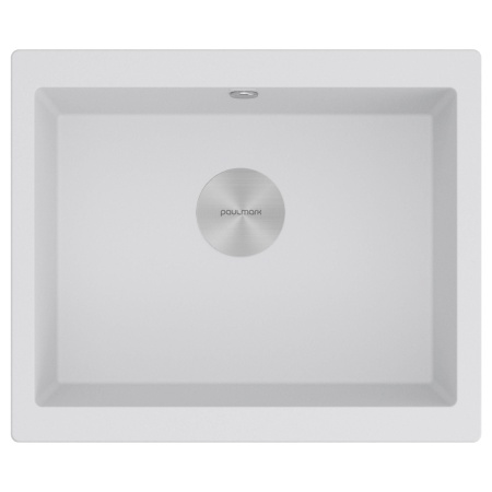 Мойка GERA 60, IT-GRANIT, PM205546-WH, белый, 555х460, подст. мон. Paulmark