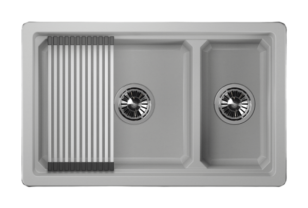 Мойка для кухни Granula Kitchen Space 7304U арктик, 73х45,5 см, прямоугольная