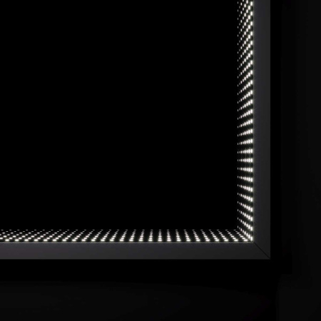 Зеркало Vincea LED 800 VLM-2M800MB, 800x600 c выключателем-датчиком на движение, черное