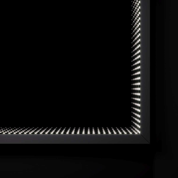 Зеркало Vincea LED 800 VLM-2M800MB, 800x600 c выключателем-датчиком на движение, черное