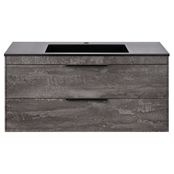 Тумба под раковину Vincea Chiara 2D 1000 подвесная, 2 выкатных ящика soft-close, G.Stone
