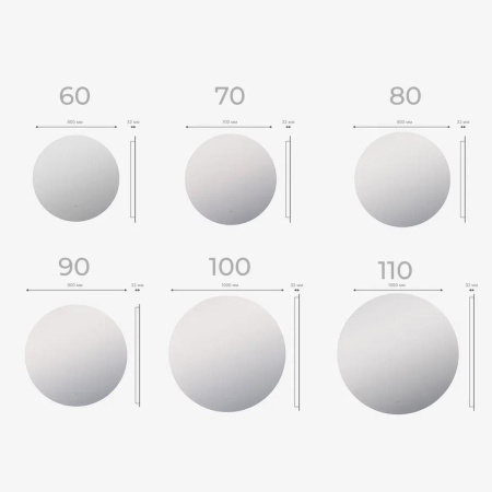 Зеркало VIGO Otti Classic 1000