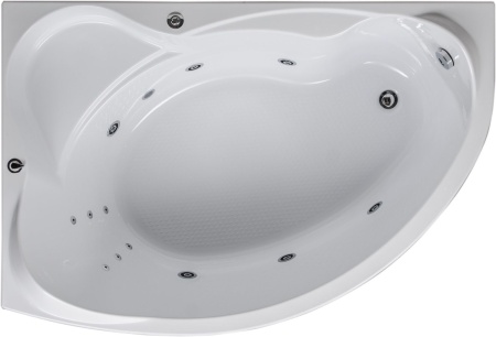 Акриловая ванна Aquanet Jamaica 160x100 L (с каркасом)