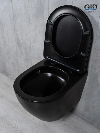 Подвесной унитаз Gid Tr2122TF-Bm