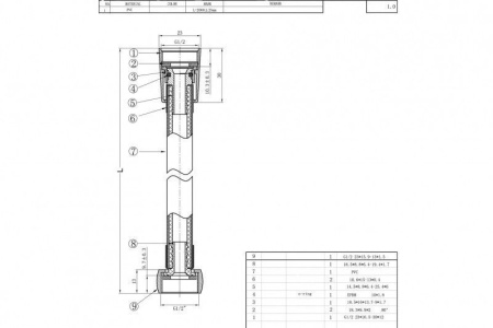 Душевой шланг Bravat P7231N-1-RUS