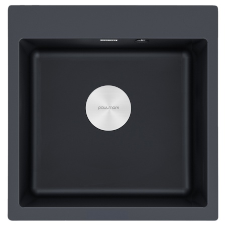 Мойка KANTE 50, IT-GRANIT, PM105152-AN, антрацит, 510х520, Paulmark