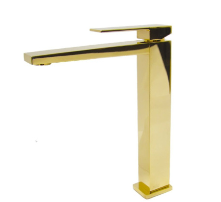 Смеситель для раковины Webert Pegaso PE830402010SSE, золото