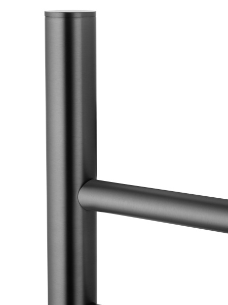 Полотенцесушитель электрический WONZON & WOGHAND, Темный графит (WW-AL409-GM)