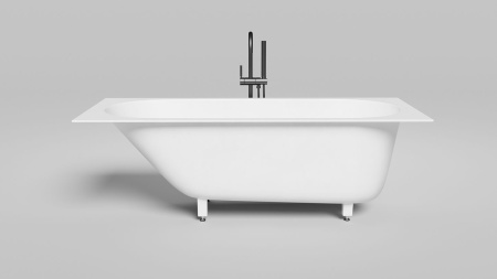 Ванна встраиваемая Salini ORNELLA KIT 160x70, S-Stone, матовый белый 102426M