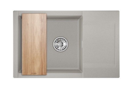 Мойка для кухни Granula Estetica 7807 базальт, 78х50 см, прямоугольная