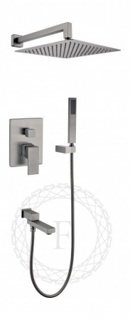 Душевая система скрытого монтажа FILARETE Fing FL1040 (Графит)