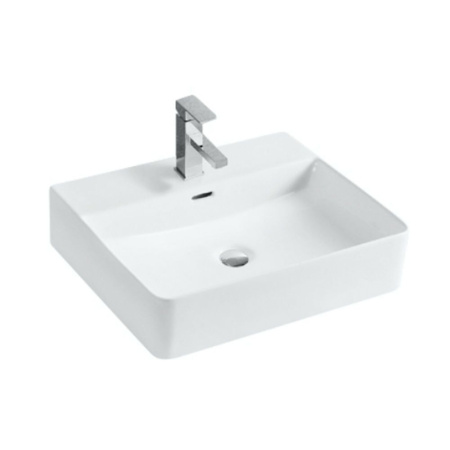 Orange RA04500W раковина накладная белая глянцевая, санфарфор