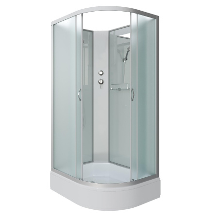 Душевая кабина Niagara Classic NG-33294-14LBK 120х90х200, средний поддон 26 см, стекло матовое