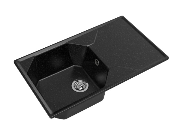 Кухонная мойка GranFest UNIQUE U-840L черный