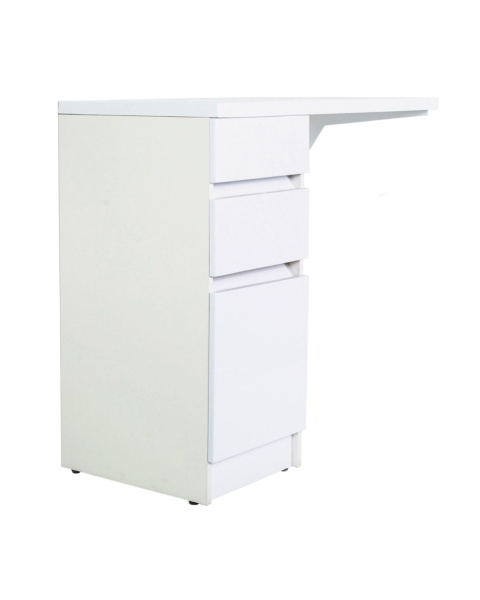 Тумба под стиральную машину с раковиной Orange Sistema ST-40TUW+RAL с левой раковиной 100 см, белый