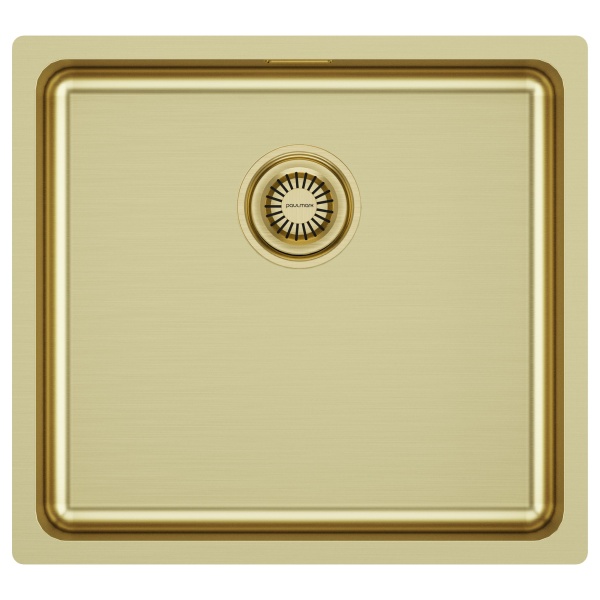 Мойка нерж. сталь VISTA 48, PM304844-LG, светлое золото, 480х440мм, Paulmark