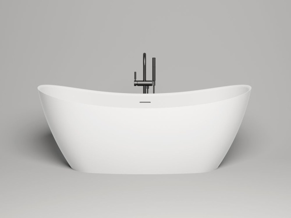 Ванна отдельностоящая Salini NOEMI 185x81, S-Stone, матовый белый 101811SM