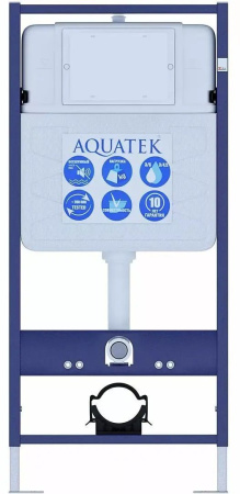 Комплект инсталляции с унитазом AQUATEK ЕВРОПА