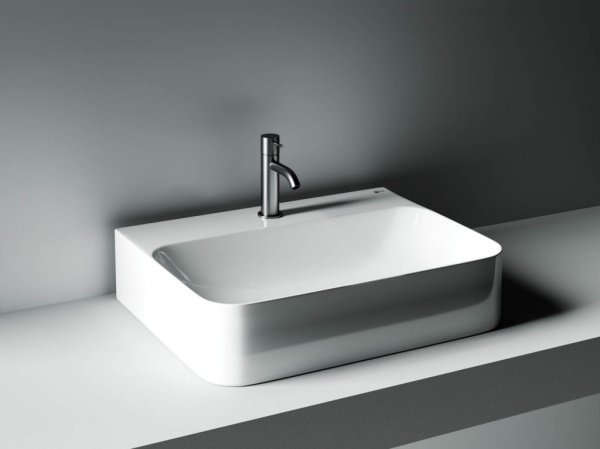 Умывальник Ceramicanova AURA с 1 отверстием для смесителя, без перелива 610x480x140мм
