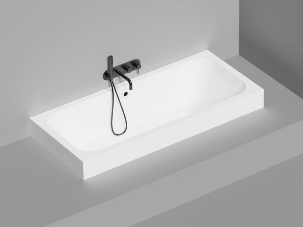 Ванна встраиваемая Salini ORLANDA AXIS 170x75, S-Sense, глянцевый белый 103213G