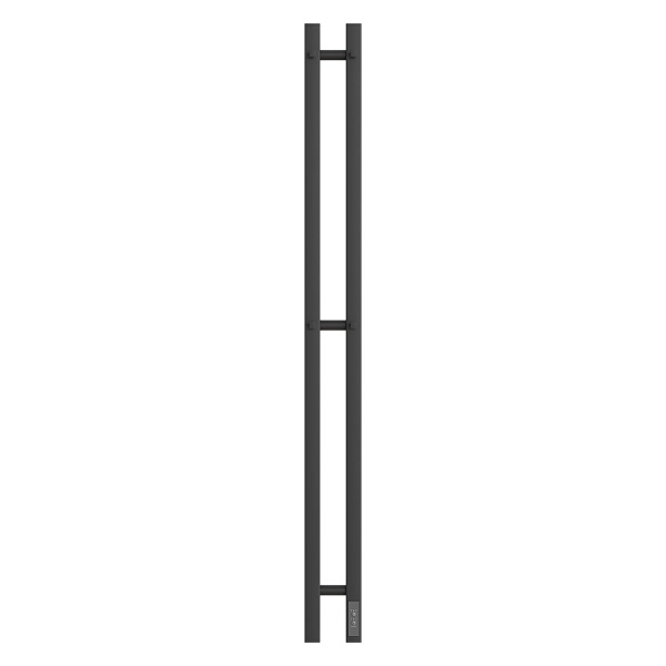 Полотенцесушитель электрический REFLEXION Гоби RXT031108BL 1100x80 с крючками, черный матовый