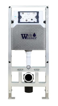 Унитаз с инсталляцией WeltWasser AMBERG 506 ST + BAARBACH 004 GL-WT + AMBERG RD-WT