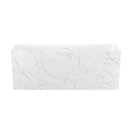 Акриловая ванна в наборе 3 в 1: отдельностоящая ванна, ножки, экран Wellsee Pure BY Wellsee 230706000