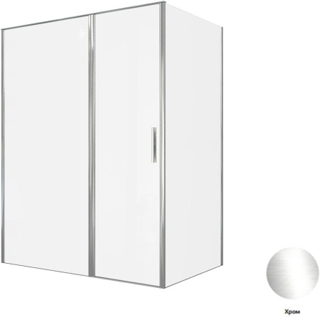 Душевой уголок Allen Brau Priority 160x100 3.31037.00 + 3.31046.00 хром