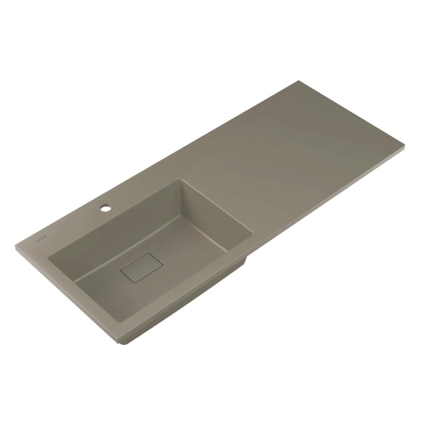 Умывальник RoxenBath Faber 120L gray 30010120L-DG