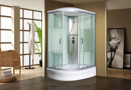 Душевая кабина Мономах 120/80/24 МЗ R, 1200х800х2100, асимметричная