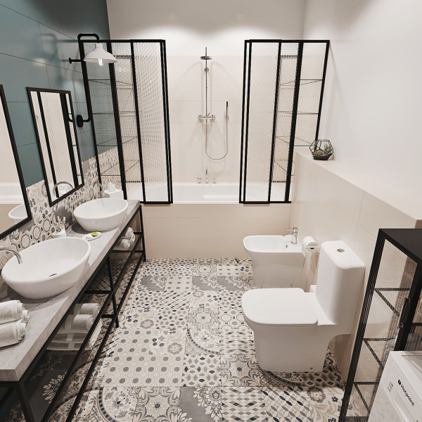 Напольный унитаз Lavinia Boho Bristol Rimless