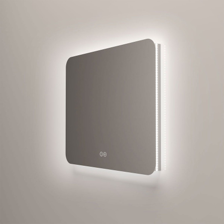 Зеркало Vincea LED VLM-3BE800-2 800х600 c сенсорным выключателем и диммером, антизапотевание