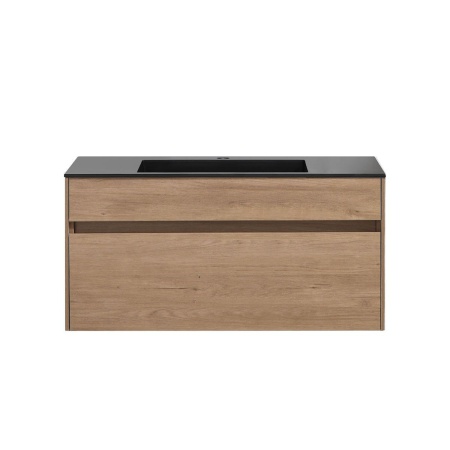 Тумба под раковину Vincea Chiara 1000 подвесная, 1 выкатной ящик soft-close, N.Oak